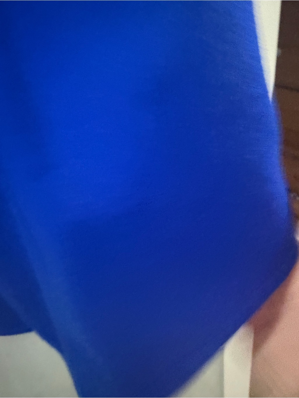 Naomi Nomi New Oxford In Electrical Blue Merino Wool — image 5 of 5